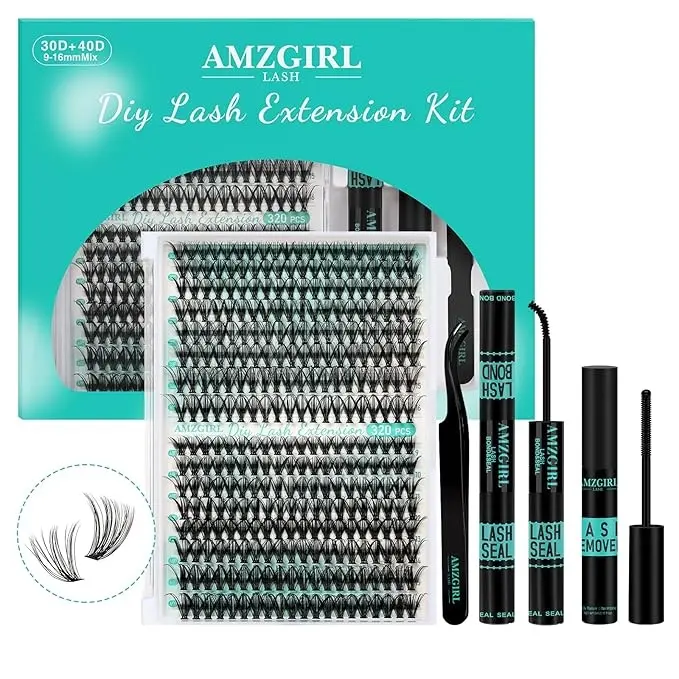 AMZGIRL 320pc Lash Clusters Kit