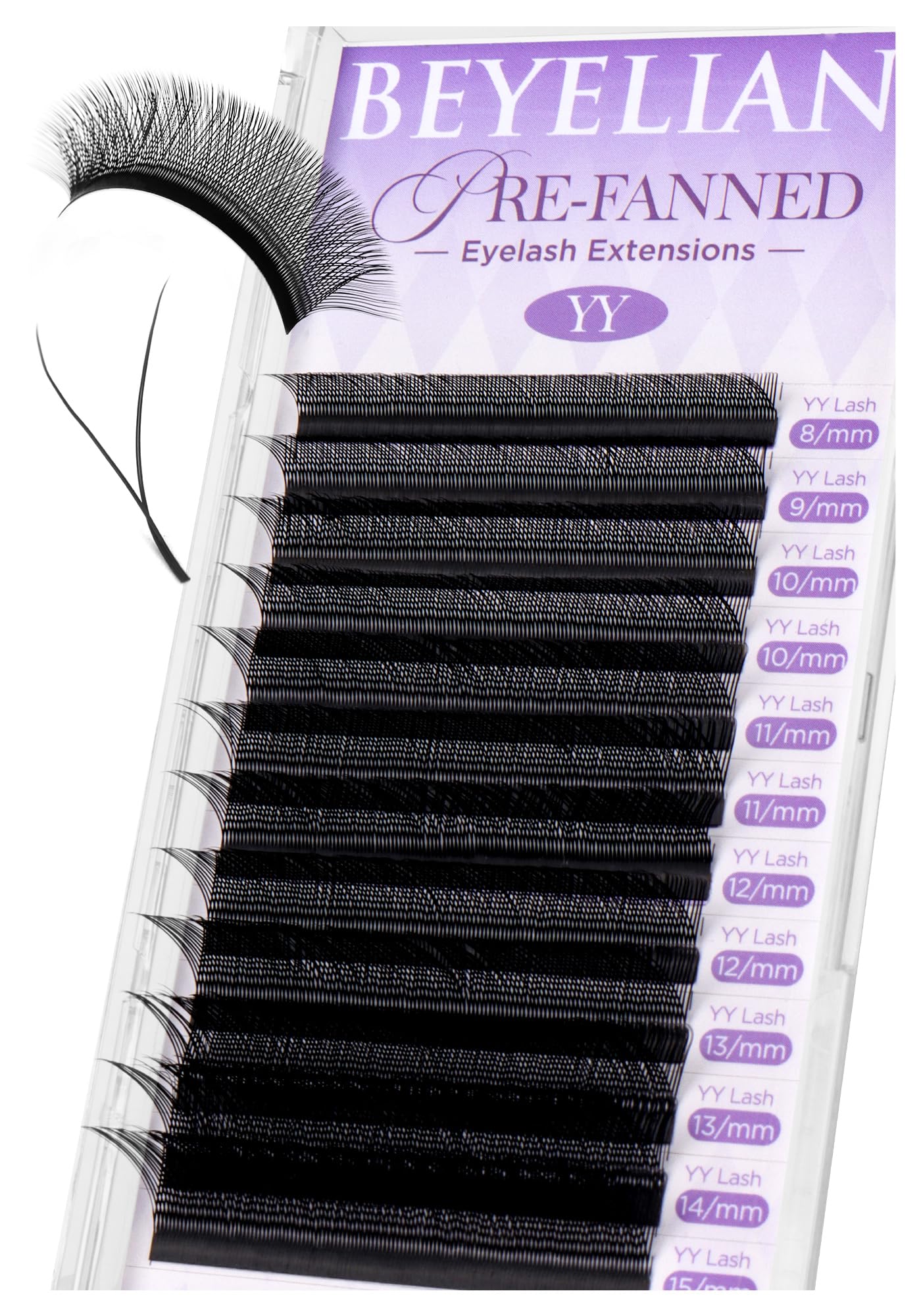 BEYELIAN YY Premade Lash Fans 3D-6D 0.07mm