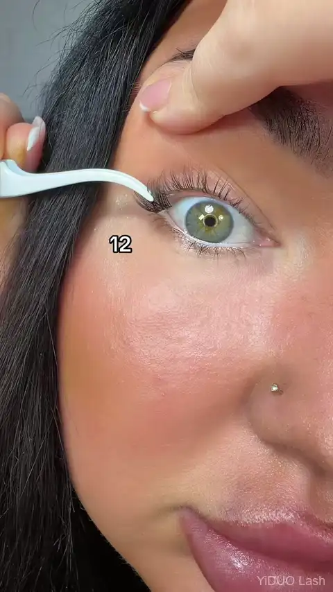 Easy cluster lash tutorial — DIY lash extension application technique