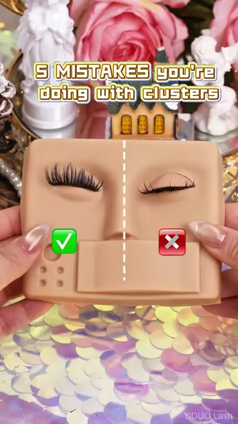 5 common lash cluster mistakes and how to fix them