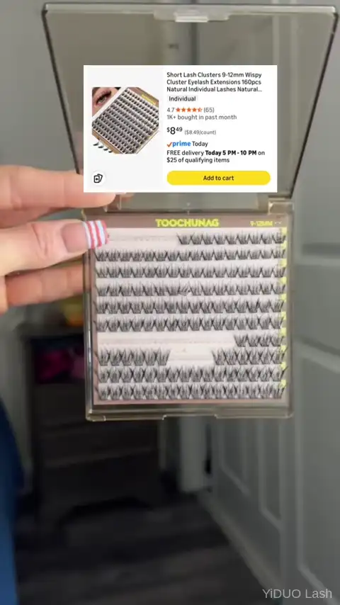Comparison of Pawotence and AMZGIRL lash cluster kits