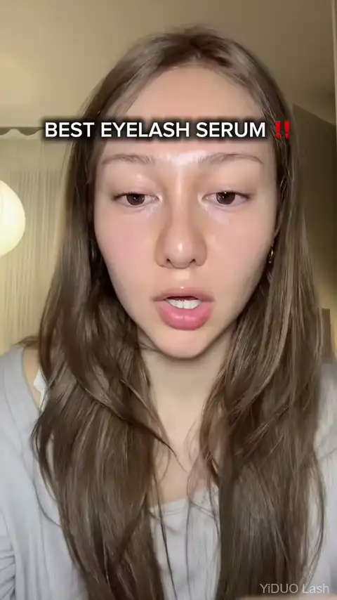 Tistees lash serum before and after comparison results
