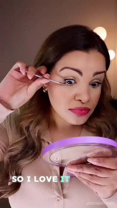 Obeyalash no-glue self-adhesive lashes with wispy effect