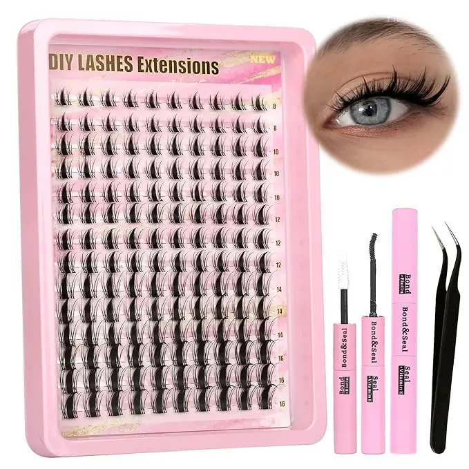 Wet Look Manga Lash Clusters Kit